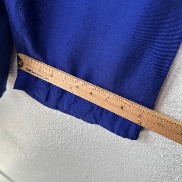 Twelfth Street Royal Blue Palazzo Wide Leg Pants w/ Pockets S - Picture 13 of 13